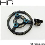Hot Racing Steel Pinion & Spur Gear Kit, 18/58 Tooth 32 Pitch (0.8Mod)