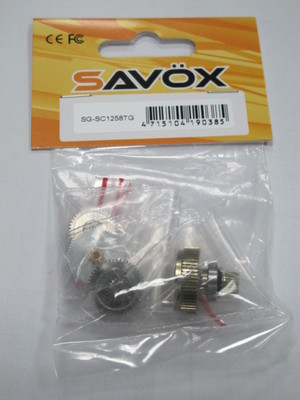 Savox SGSC1258TG Servo Gear Set with Bearings SC1258