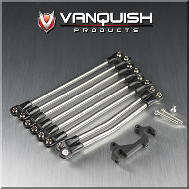 Vanquish Products Axial SCX / JK  4 Link Coversion Kit with Stock Axles