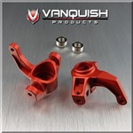 Axial Yeti / EXO Steering Knuckles Red