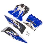 Body Blue/White w/Decals DB 4.18 BL