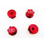 Serrated 17Mm Wheel Nuts, For Axial Yeti Xl, Arrma 4S Blx, And T