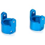Front/Rear Hub Set Aluminum: 1/18 4WD Temper