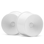 Dish Wheel Set, White, 22X14, (4Pcs) Q32