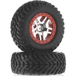 Tire/Wheel Assembled Gluee SCT Split-Spoke Chrome