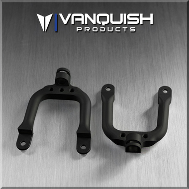 Vanquish Products SCX Rear Shock Hoops Black Anodized