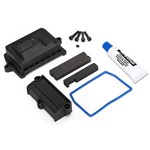 Traxxas Box, Receiver (Sealed)/ Wire Cover/ Foam Pads/ Silicone Grease/