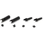 Center Driveshaft Assembly: 1:24 4WD Temper