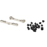 LRC Adj Rear Hinge Pin Brace Set: 8IGHT 8T 4.0