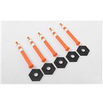 RC 4WD 1/12 Highway Traffic Cones