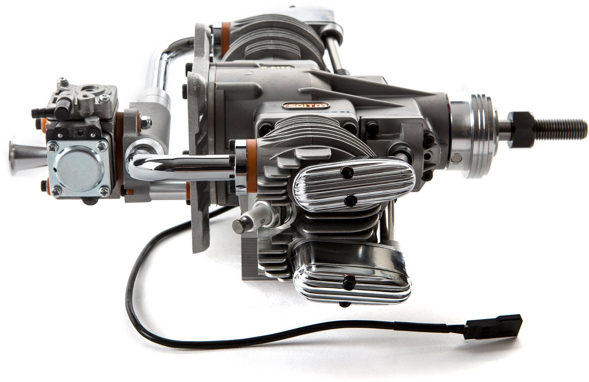 OS FS-61S 4ST 9.95ccカットモデル Saito Engines FG-61TS 61cc 4-Stroke Gas Twin Engine: CC