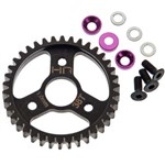 Steel Spur Gear 38T 1.0 Mod Purple Traxxas