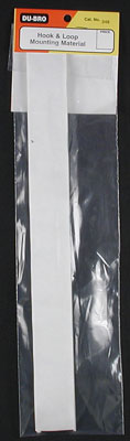 Dubro Hook & Loop Mounting Material