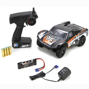 ECX Torment1/18 4WD Short Course Truck:Gray/Orange RTR