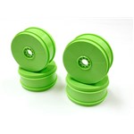 Kyosho MP9 TKI4 1/8th Off Road Dish Wheels (4) (Green)