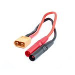 Insulated Charge Adapter: Banana to XT60 Male