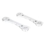 Hinge Pin Braces, Front, Alum, Silver, MTXL (2)