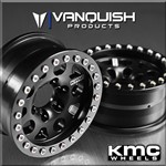 KMC Enduro XD222 1.9 Wheels Black Anodized