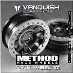 Vanquish Products Method 2.2 Race Wheel 101 Black/Clear Anodized