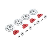 Hex, Rotor, Caliper & Pin Set (4): Baja Rey