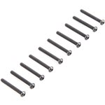 Button Head Screws M2.5x 20mm (10)