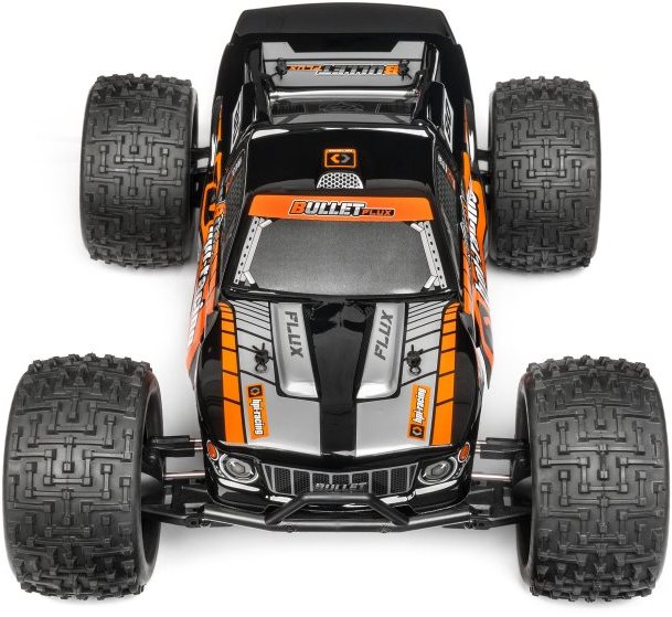 HPI Trimmed And Painted Bullet Flux St Body, Black (HPI 115509