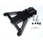 Hot Racing Black Aluminum Front Bulkhead For Traxxas 1/10 Rally 4X4 And Sla