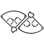 Black Front Prop Guards For Dromida Vista & Ominus