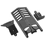 Skidplate Front/Rear/Center Set Nero