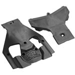 Steering Skidplate Set Nero