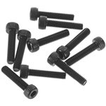 M2.6x12mm Cap Head Screw Black (10)