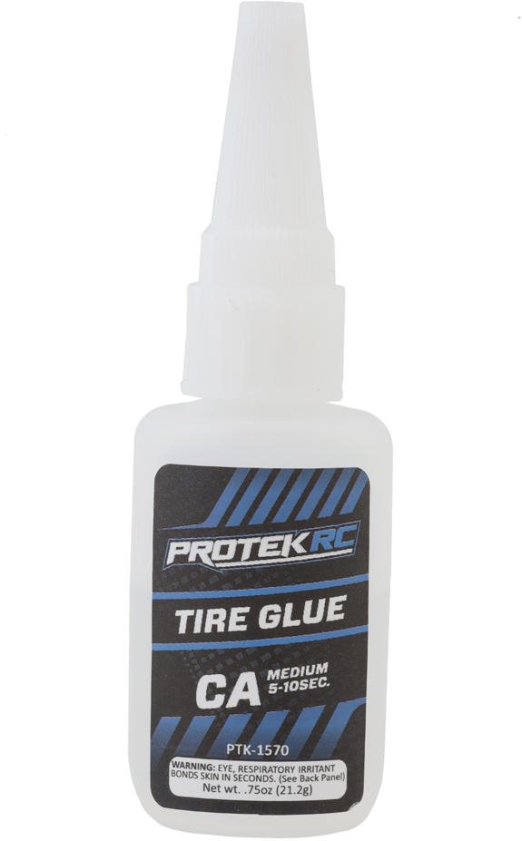 ProTek RC Ca Tire Glue W/Glue Tip (Medium), 0.75Oz