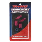 Traxxas Aluminum Stub Axle Carriers, Pink Anodized, Fits Rustler, Stampe