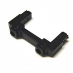 ST Racing Concepts Aluminum Rear Bumper Mount / Chassis Brace, Black, For Axial Scx