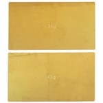 Brass Under Battery Weights B6