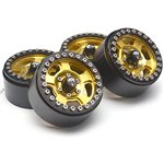 Golem KRAITT 1.9 Aluminum Beadlock Wheels with +8mm Wideners (4)