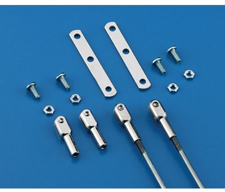 Dubro Rod Ends Steel 4-40 (2)