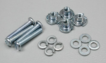 Dubro Mount Bolt/Nuts 2-56 (4)