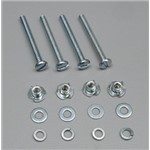 Dubro Mount Bolt/Nuts 6-32 (4)
