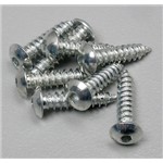 #4X1/2" Button Head Sheet Metal Screws, 8Pc