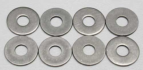 Dubro Stainless Steel Flat Washer #6 (8)