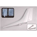 Rudder, Blue: SkyTrain182 1400mm
