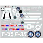 Decal Sheet: F35 V2