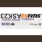 Sticker: ASK23 2300mm