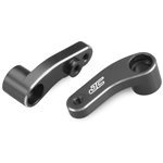 B6.2 / B6.3 Aluminum Steering Bellcranks-Black