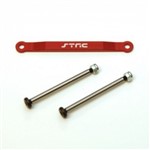 Alum HD Front Hinge-Pin Brace Kit w/Lock-Nut