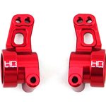 Hot Racing Aluminum Rear Hubs, For Arrma 2Wd, Red
