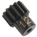 Steel Pinion Gear 12T .6 Module 2mm Shaft