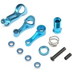 Steering w/Servo Saver, Aluminum: 1:10 2WD ALL