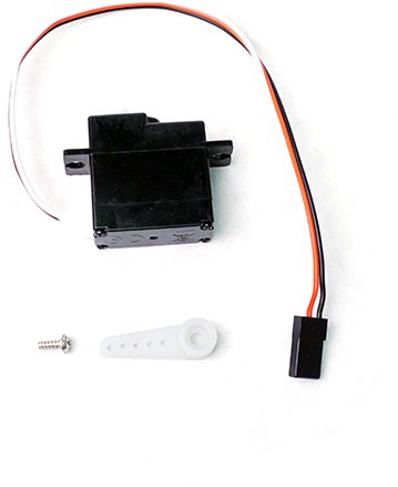 Rage RC Rudder Servo: Black Marlin / Bm Brushless